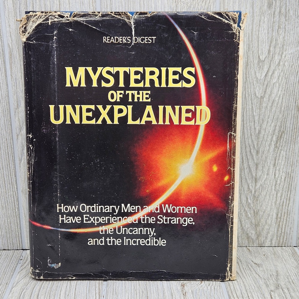 Reader's Digest Mysteries of the Unexplained 1982 Hardcover Book 0-89577-146-2
